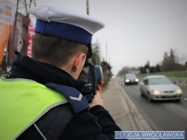 Kontrole prędkości na ulicach Wrocławia