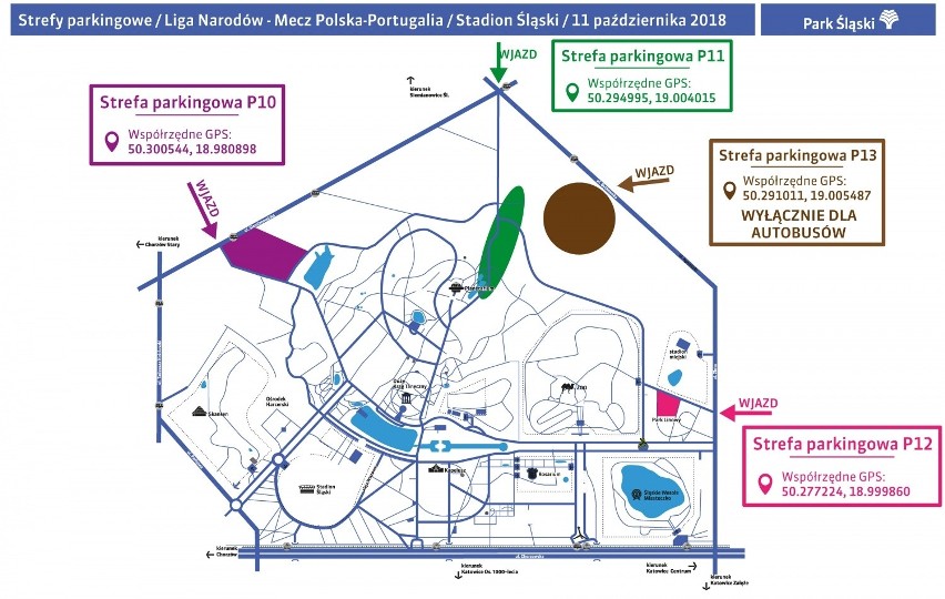 Mecz Polska Portugalia: Gdzie zaparkować samochód przy Stadionie Śląskim