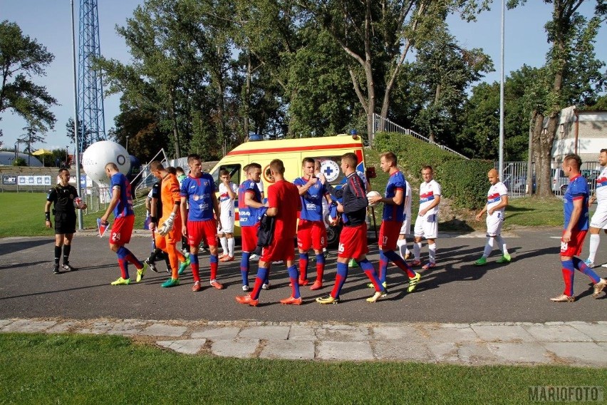 Odra Opole pokonała Raków Częstochowa na stadionie przy ul....