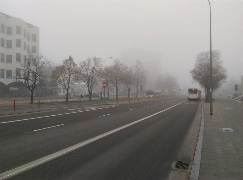 Mgły w województwie podlaskim. IMGW ostrzega. Pierwszy...