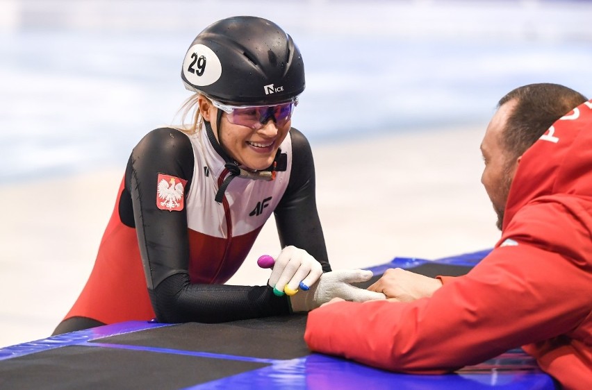 Natalia Maliszewska zdobyła brązowy medal na dystansie 500...