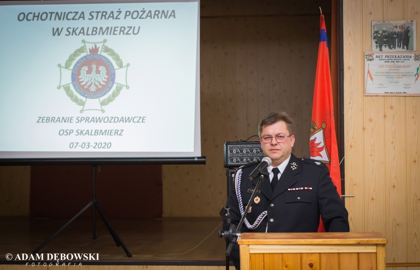 Jednostka Ochotniczej Straży Pożarnej w Skalbmierzu...