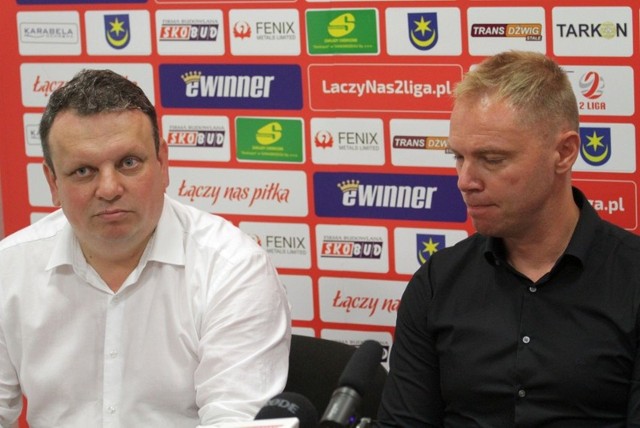Dariusz Dziedzic, prezes Siarki, nadal wierzy, że trener Łukasz Becella wyprowadzi Siarkę na prostą
