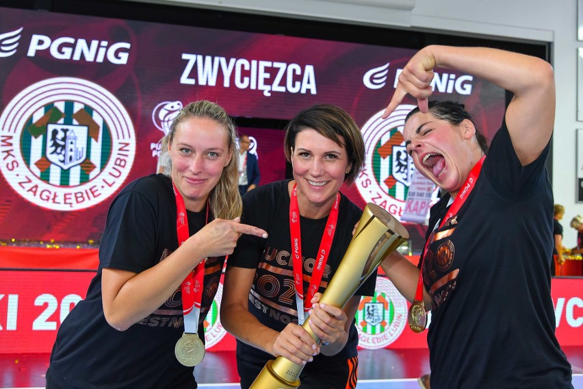 Szczypiornistki Metraco Zagłębia Lubin obroniły Puchar Polski. Hala w Gnieźnie szczęśliwa dla lubinianek
