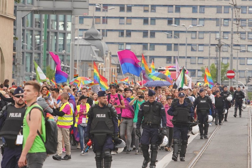 W ostatni weekend marsz równości przeszedł przez Poznań