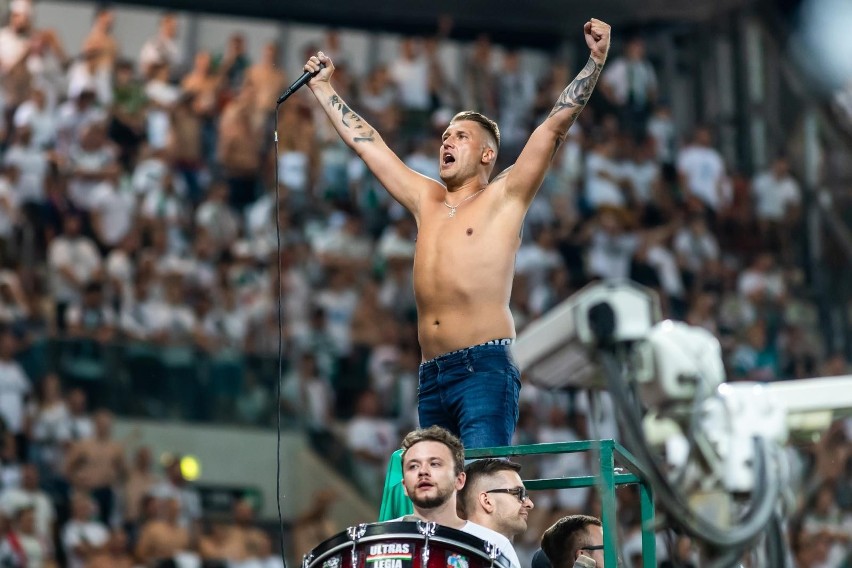 Staruch podczas meczu Legia - Górnik