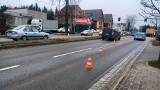 Wypadek ciężarówki i samochodu osobowego na ul. Wyścigowej we Wrocławiu. Duże korki! [ZDJĘCIA]