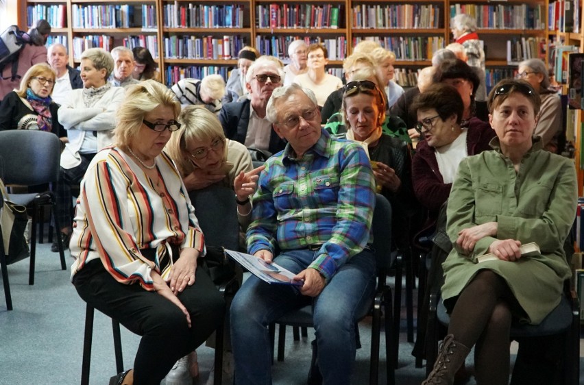 Spotkanie ze Stanisławem Brejdygantem w bibliotece w Ostrołęce. 9.05.2023. Zdjęcia