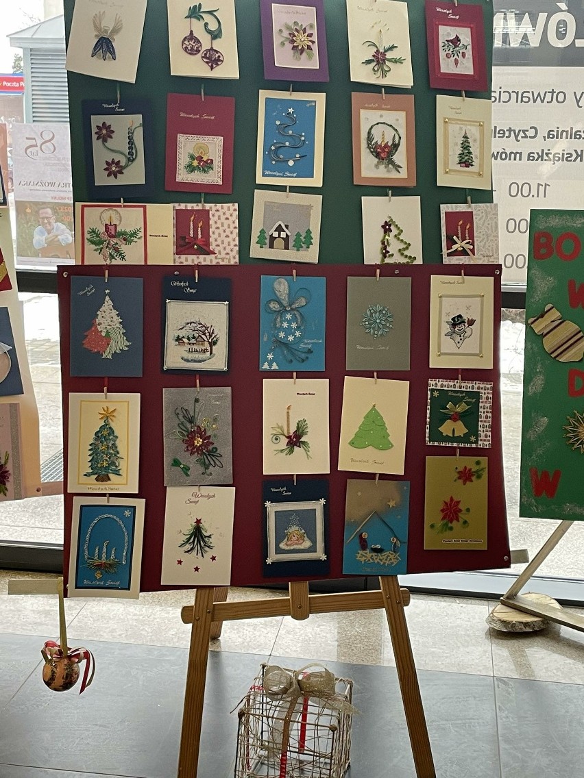 Bożonarodzeniowe prace seniorów na wystawie w Stalowej Woli. Zobacz zdjęcia 