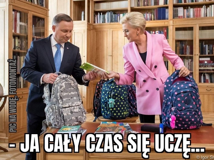 Andrzej Duda zniknął w ostrym cieniu mgły? Gdzie jest...