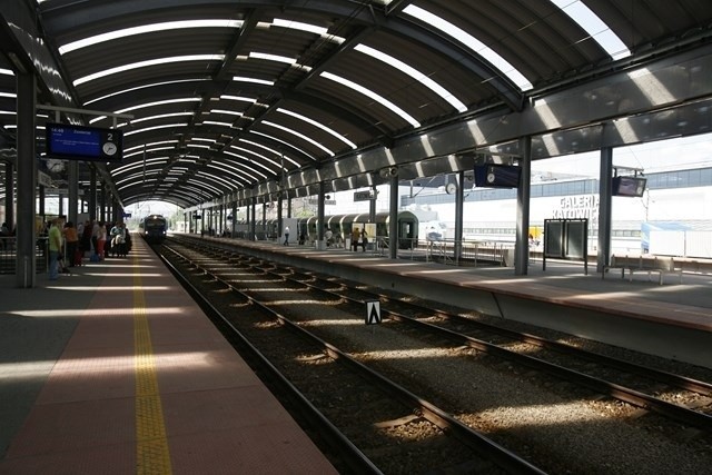 Remont dworca kolejowego w Katowicach