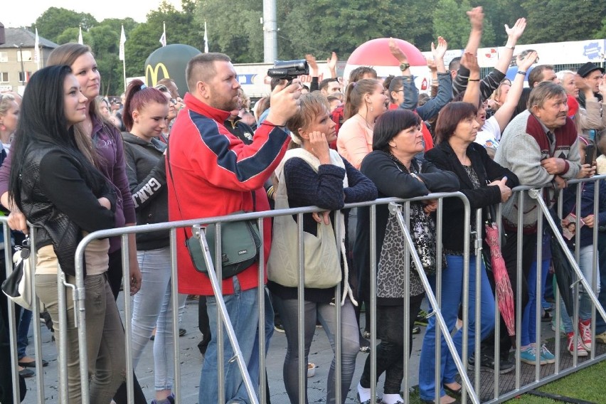 Małgorzata Ostrowska i Papa D. na scenie...