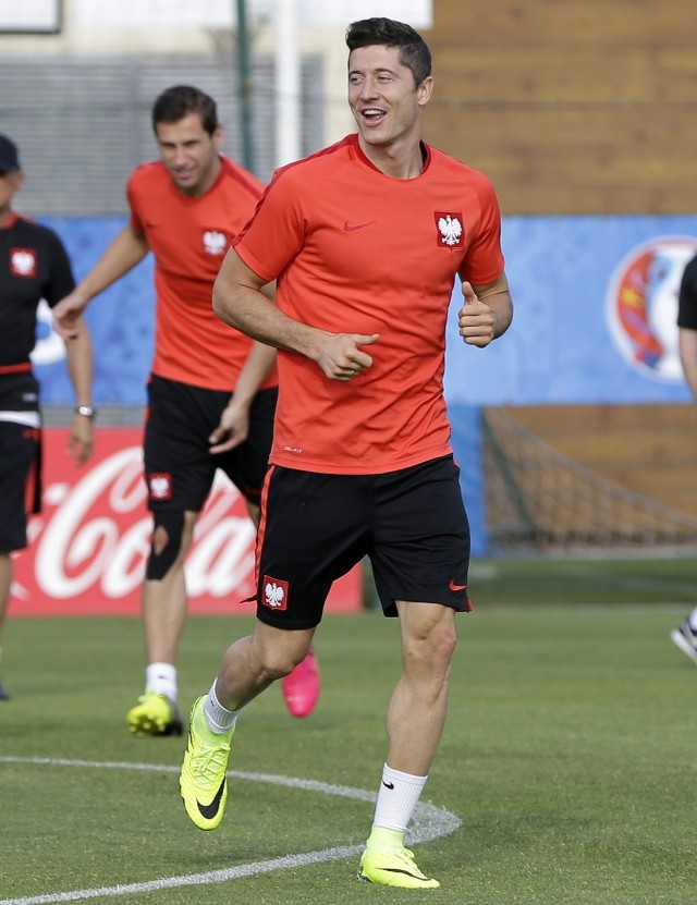 Trening Polaków i Portugalczyków przed meczem Polska-Portugalia na Euro 2016