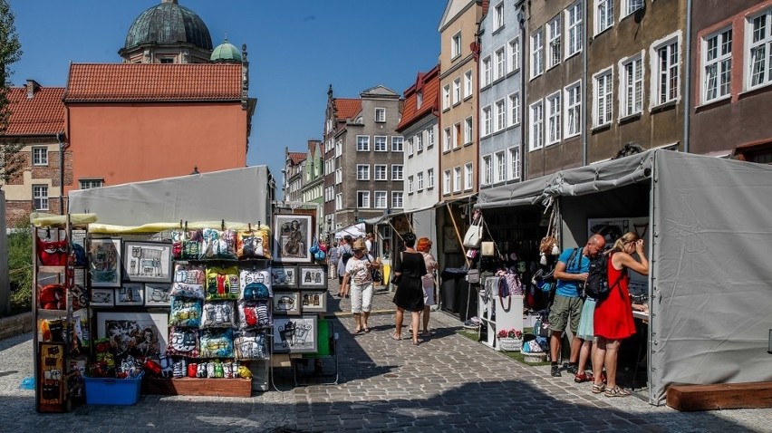 Jarmark św. Dominika w Gdańsku. Kolorowe stragany i tłumy kupujących [zdjęcia]