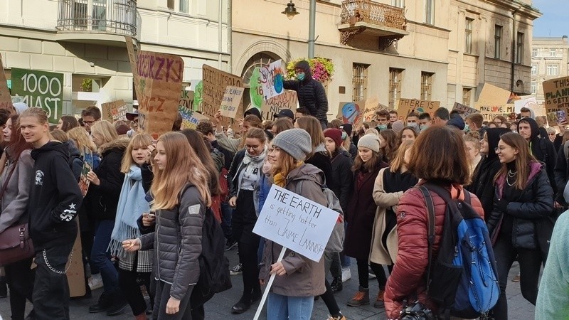 The New York Times pokazał Młodzieżowy Strajk Klimatyczny jaki odbył się w Łodzi