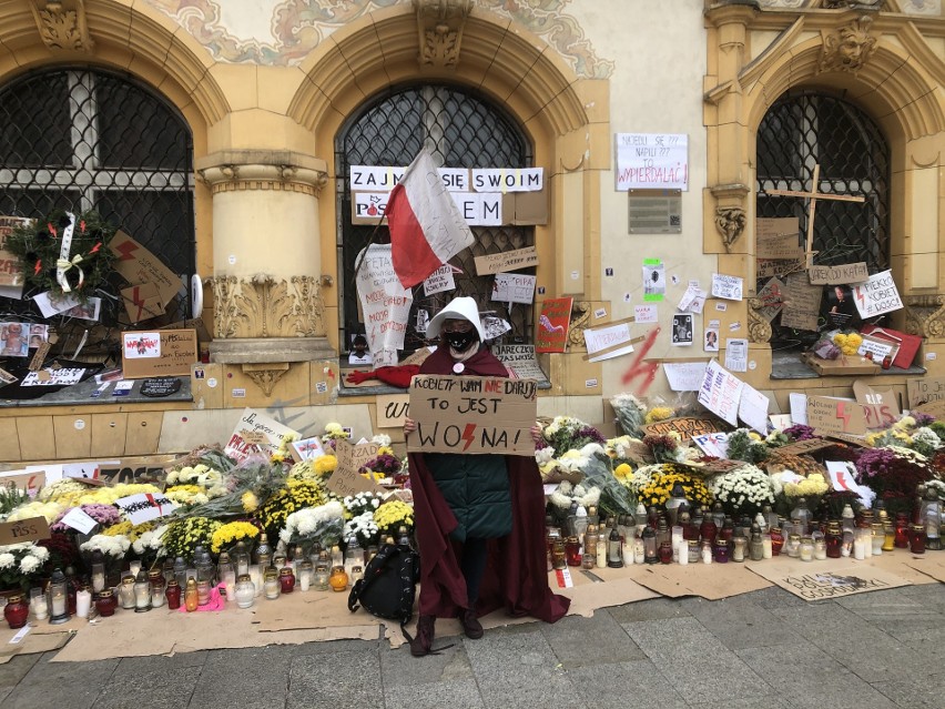 Protesty  nie zawsze muszą burzliwy przebieg. Nie zawsze też...