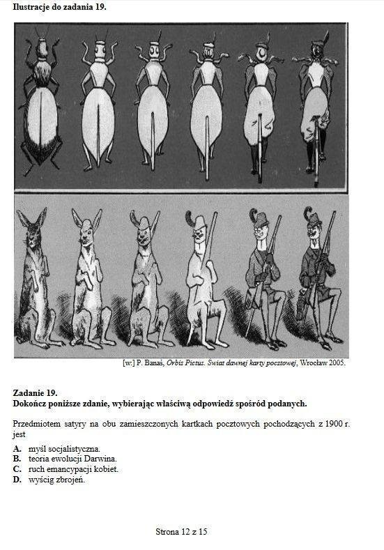 EGZAMIN GIMNAZJALNY CZĘŚĆ HUMANISTYCZNA 17.04.2018. Jakie...