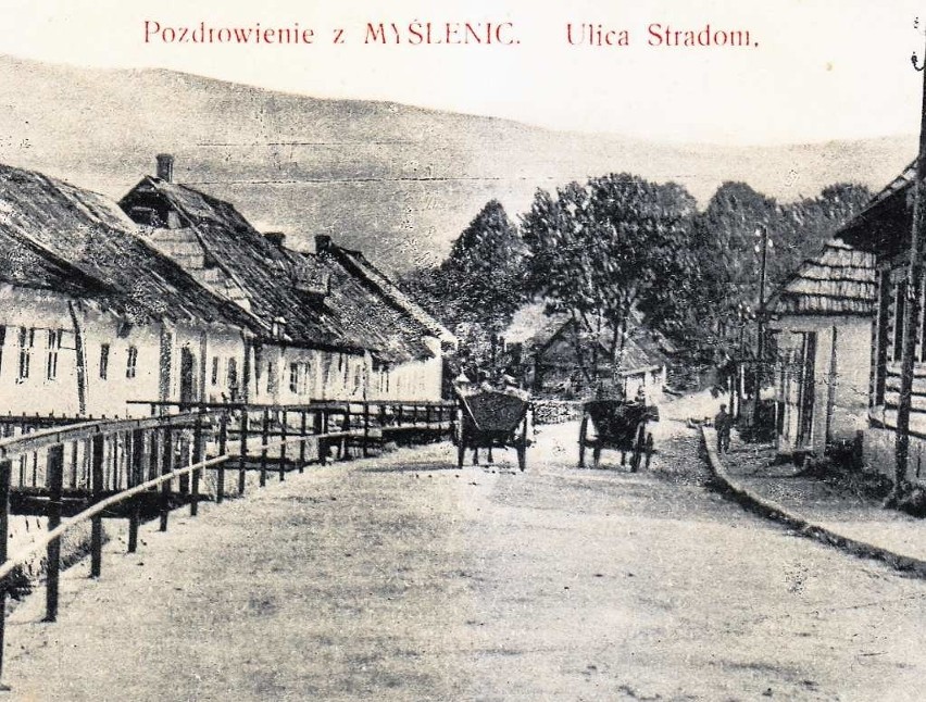 Myślenice-Stradom, rok 1914.