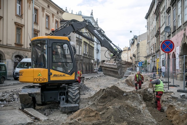Przebudowa ul. Krakowskiej trwać będzie do stycznia 2020 roku