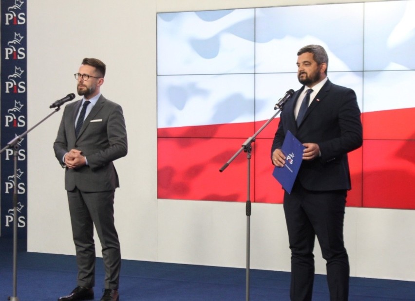 Konferencja prasowa sekretarza generalnego PiS Krzysztofa...