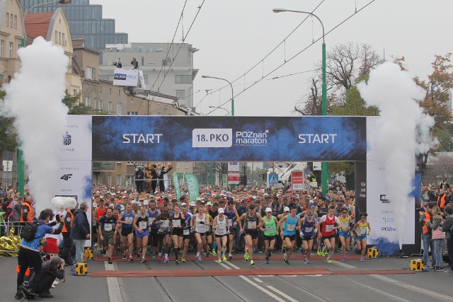 19 PKO Poznań Maraton już w niedzielę 14 października. Pobiegnij dla Michała!