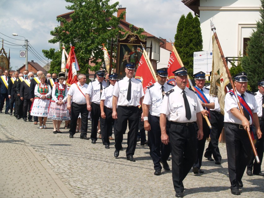 Procesja Bożego Ciała w Myszyńcu, 11.06.2020