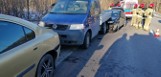 Trzy samochody zderzyły się w Kosowie pod Radomiem