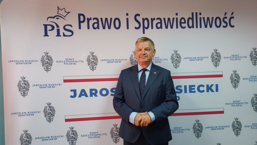 Senator Jarosław Rusiecki ogłosił swój start w wyborach...