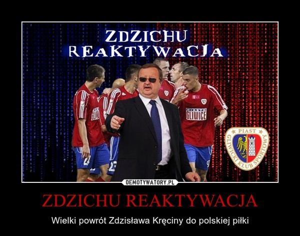 Zdzisław Kręcina wraca do gry