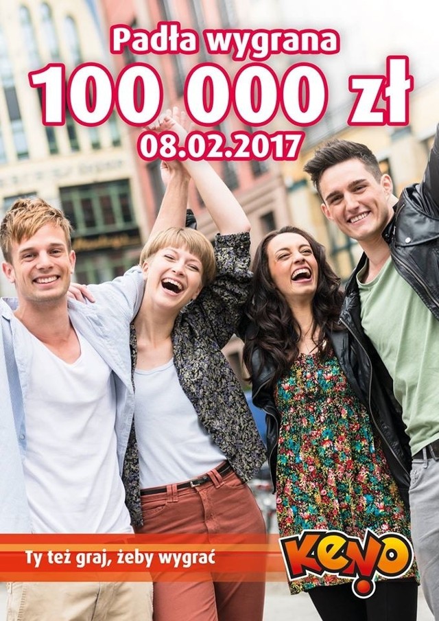 100 000 zł wygrał szczęśliwiec z Gorzowa.