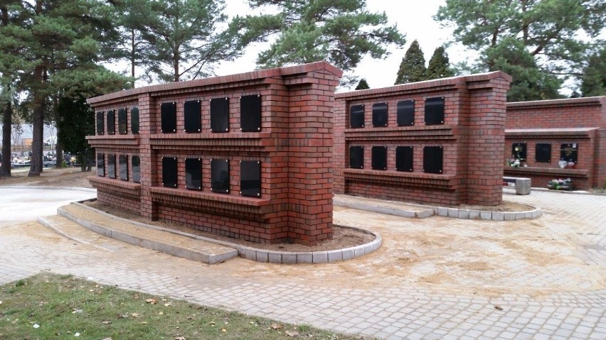 Nowe kolumbaria na Cmentarzu Miejskim w Białymstoku