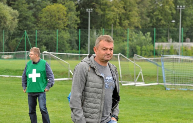 Trener garbarzy Mirosław Hajdo
