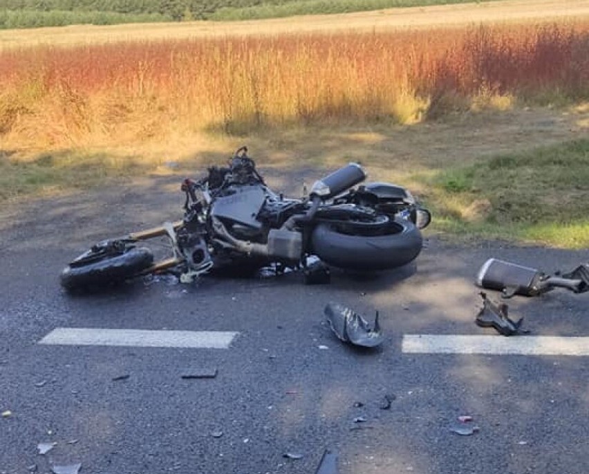 Śmiertelny wypadek motocyklisty na DK 74 w powiecie...