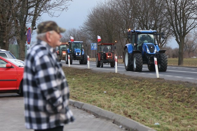 Rolnicy protestują pod Wrocławiem.Wyznaczono objazdy.