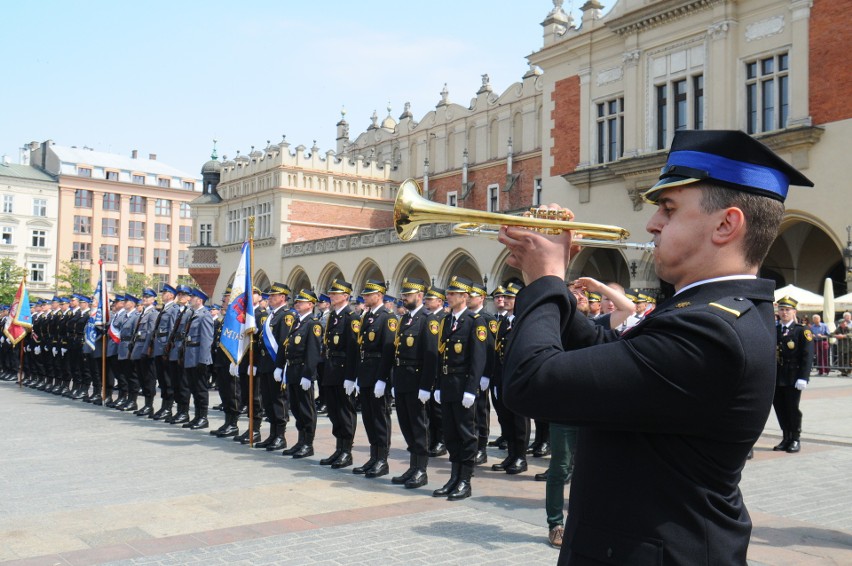 Kraków. Małopolscy strażacy obchodzili swoje święto