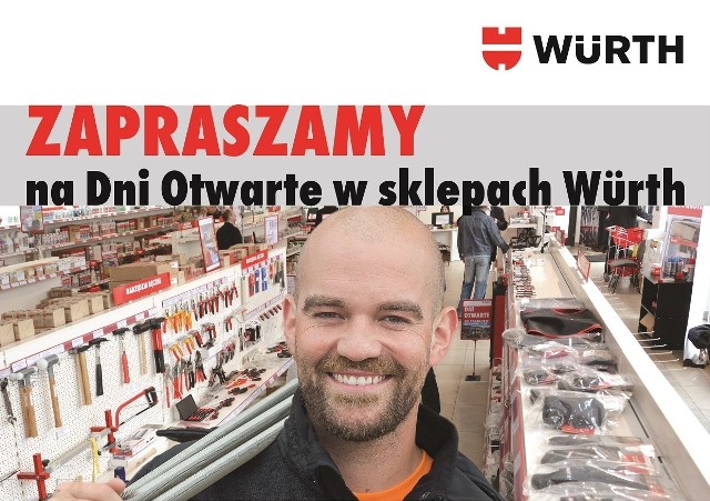 We wtorek &quot;dzień otwarty&quot; w sklepie Würth Polska – OpoleWürth Polska posiada 20 sklepów na terenie całego kraju, m.in. w Opolu oraz sklep internetowy. a