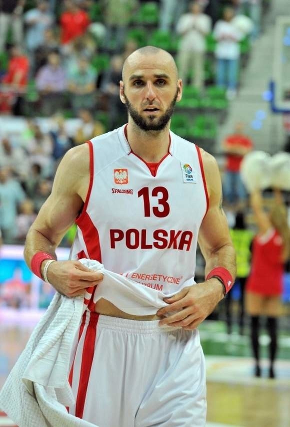 Marcin Gortat gościł w zielonogórskiej hali CRS przy okazji meczu reprezentacji Polski.