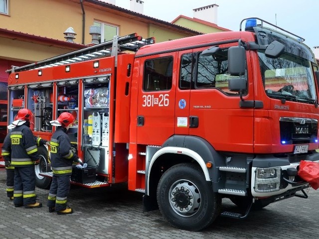 Nowy samochód bojowy jest na wyposażeniu strażaków z Tarnobrzega od kilku dni.