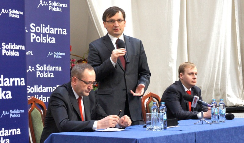 Zbigniew Ziobro w Białymstoku. Solidarna Polska prezentuje program (zdjęcia)