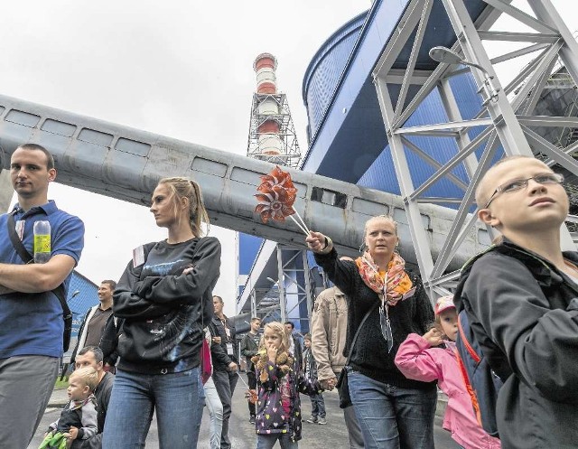 Nowe inwestycje w elektrociepłowni oglądali w sobotę mieszkańcy.