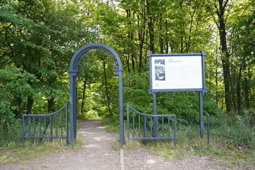 Park Nostalgiczny na Górze Szubieniczej w Gdańsku. Tam...
