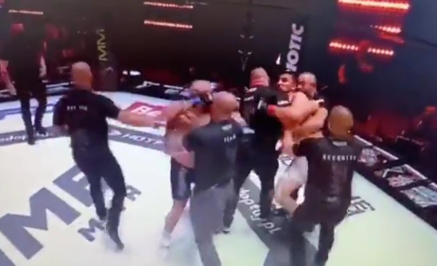 Skandal podczas Fame MMA 8. Marcin Najman zdyskwalifikowany....