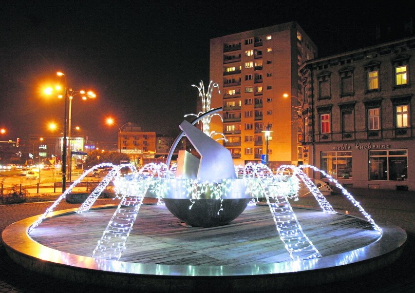 Świąteczne iluminacje w Sosnowcu