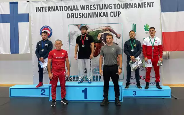 Mairbek Salimov wywalczył w Druskiennikach brązowy medal w kategorii do 63 kg.