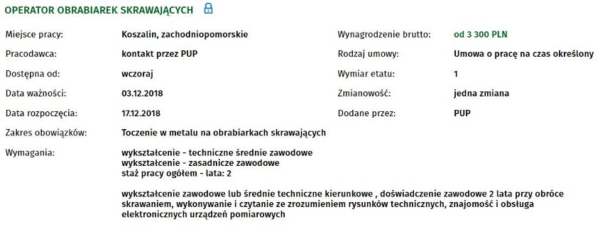 Szukasz pracy w Koszalinie bądź w okolicach? Chcesz zmienić...