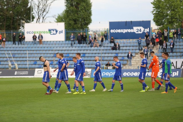 Ruch Chorzów zaliczył trzeci spadek z rzędu i zagra w III lidze.