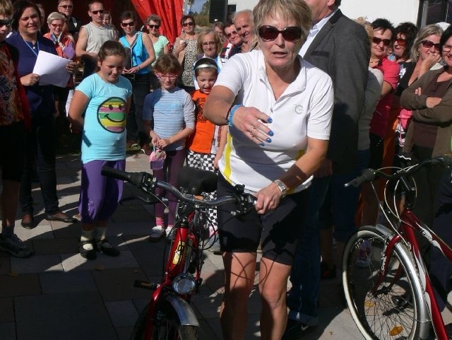 Jeden z rowerów ufundowanych przez Wtórpol wygrała Elżbieta Janus.