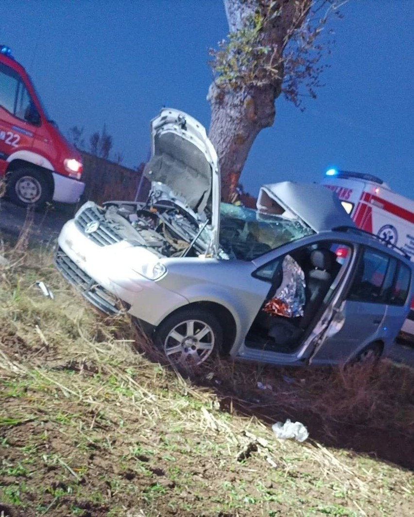 Wypadek na trasie Czaplinek - Czarne Małe miał miejsce w...
