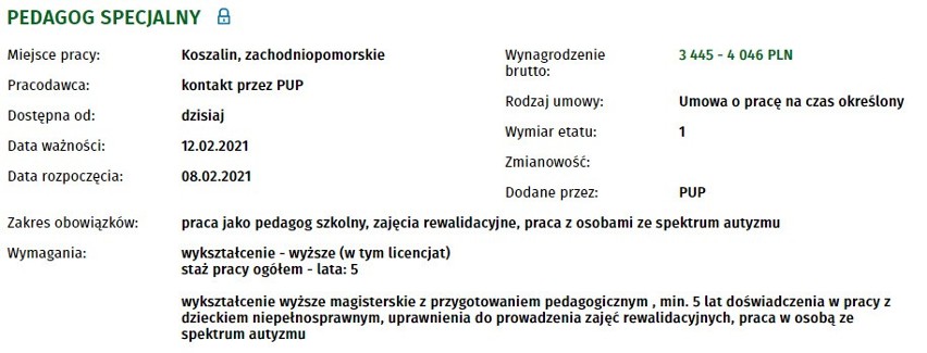 Najnowsze oferty pracy w Koszalinie. Sprawdź warunki, zarobki!