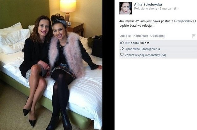 Anita Sokołowska i Ilona Lewandowska (fot. screen z Facebook.com)